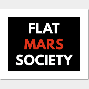 Flat Mars Society Posters and Art